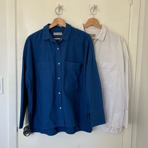 Everlane Boxy Oxford - Blus